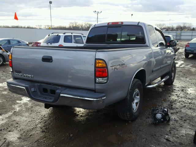 5TBRN34153S392318 - 2003 TOYOTA TUNDRA ACC SILVER photo 4