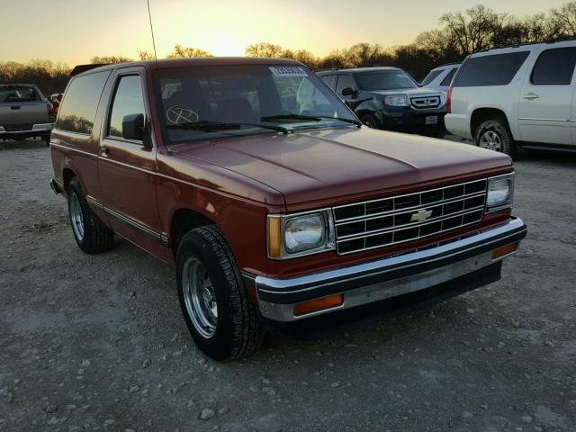 1GNCS18Z3L8113387 - 1990 CHEVROLET BLAZER S10 RED photo 1