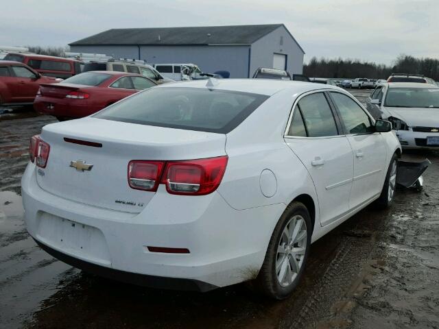 1G11G5SX8DF201972 - 2013 CHEVROLET MALIBU 3LT WHITE photo 4