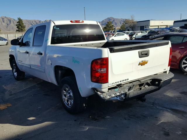 3GCPCREA3CG231535 - 2012 CHEVROLET SILVERADO WHITE photo 3