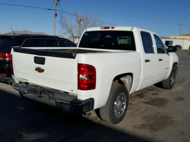 3GCPCREA3CG231535 - 2012 CHEVROLET SILVERADO WHITE photo 4