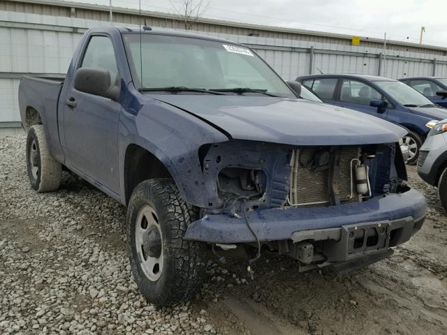 1GCDT149398126469 - 2009 CHEVROLET COLORADO BLUE photo 1