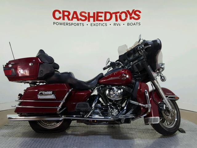 1HD1FCW166Y699034 - 2006 HARLEY-DAVIDSON FLHTCUI RED photo 1