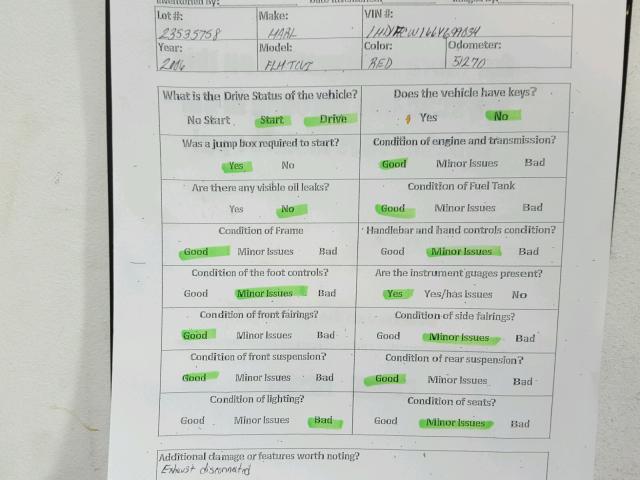 1HD1FCW166Y699034 - 2006 HARLEY-DAVIDSON FLHTCUI RED photo 20