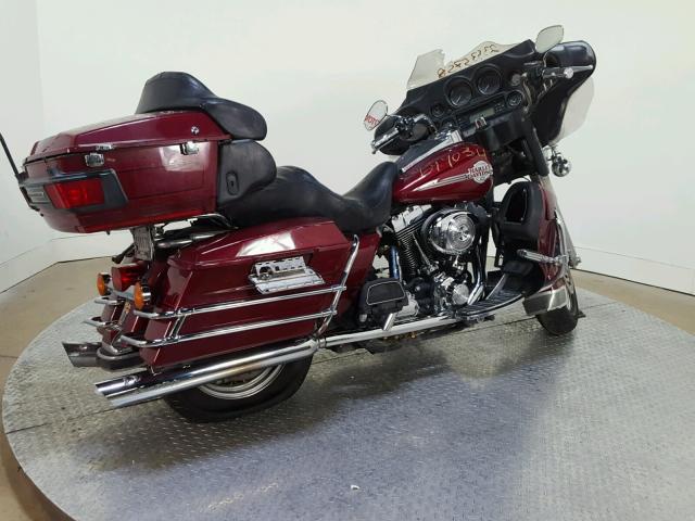 1HD1FCW166Y699034 - 2006 HARLEY-DAVIDSON FLHTCUI RED photo 8