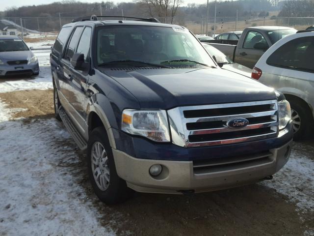 1FMFK18539EA78407 - 2009 FORD EXPEDITION BLUE photo 1