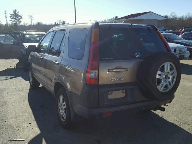 SHSRD78813U133606 - 2003 HONDA CR-V EX BROWN photo 3