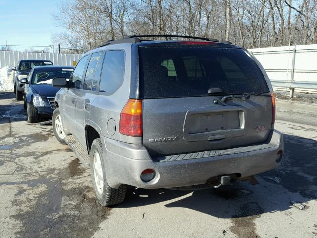 1GKDT13S562208842 - 2006 GMC ENVOY GRAY photo 3