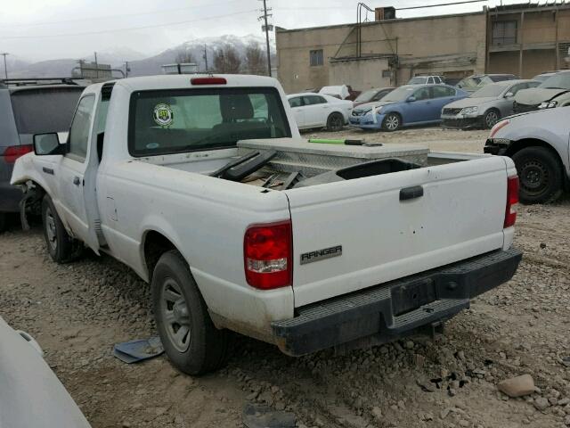 1FTKR1AD0APA00806 - 2010 FORD RANGER WHITE photo 3