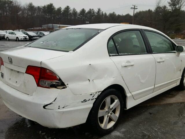 2HGFA16988H509880 - 2008 HONDA CIVIC EXL WHITE photo 9