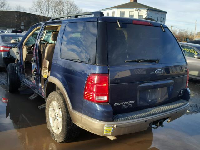 1FMDU74W14UA55063 - 2004 FORD EXPLORER E BLUE photo 3