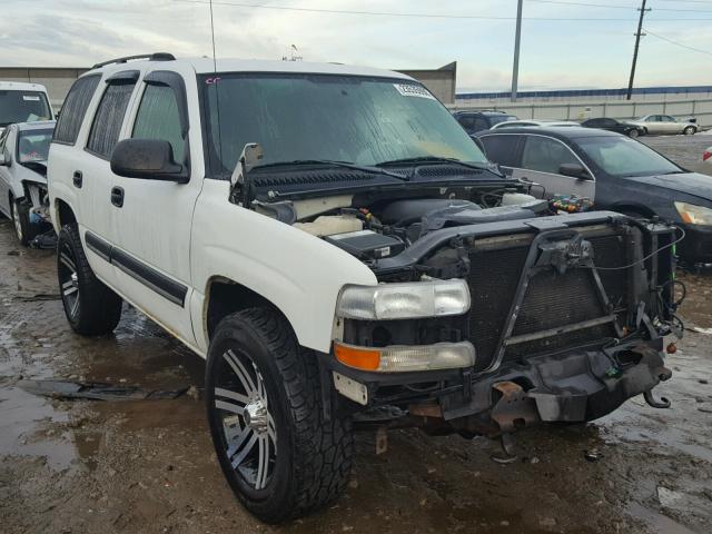 1GNEK13V24J287877 - 2004 CHEVROLET TAHOE K150 WHITE photo 1