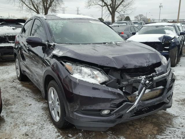 3CZRU6H76GM740007 - 2016 HONDA HR-V EXL GRAY photo 1