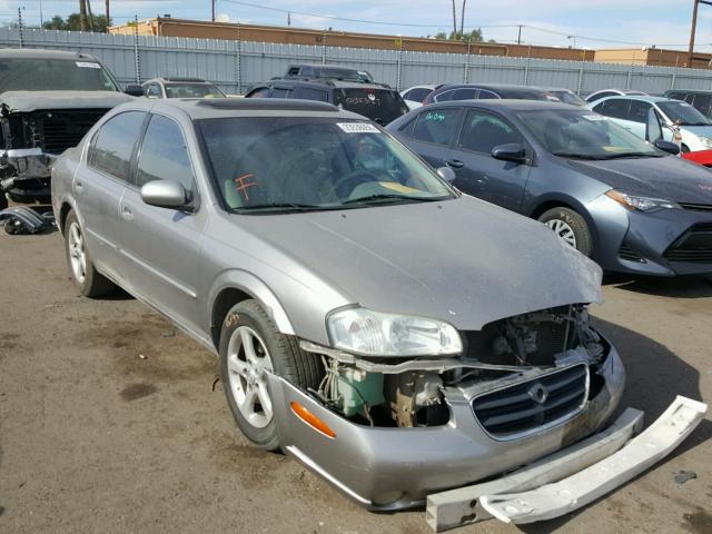 JN1CA31D51T827332 - 2001 NISSAN MAXIMA GXE SILVER photo 1