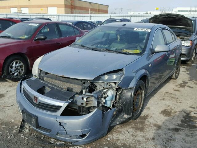 1G8ZS57B29F128136 - 2009 SATURN AURA XE GRAY photo 2