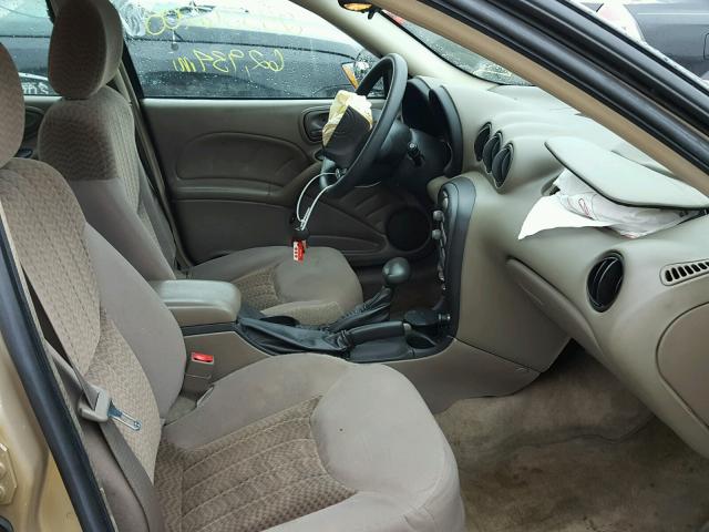 1G2NE52E25M249790 - 2005 PONTIAC GRAND AM S 金色 照片 5
