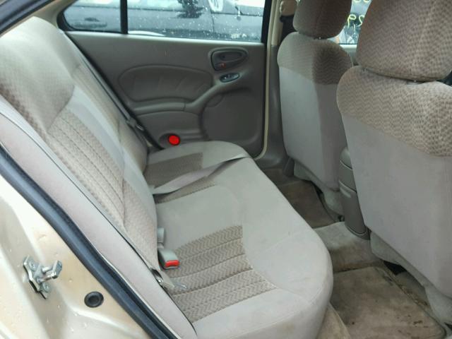 1G2NE52E25M249790 - 2005 PONTIAC GRAND AM S 金色 照片 6