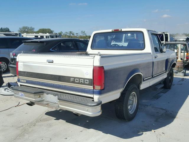 1FTEF15N6TLB06535 - 1996 FORD F150 TWO TONE photo 4