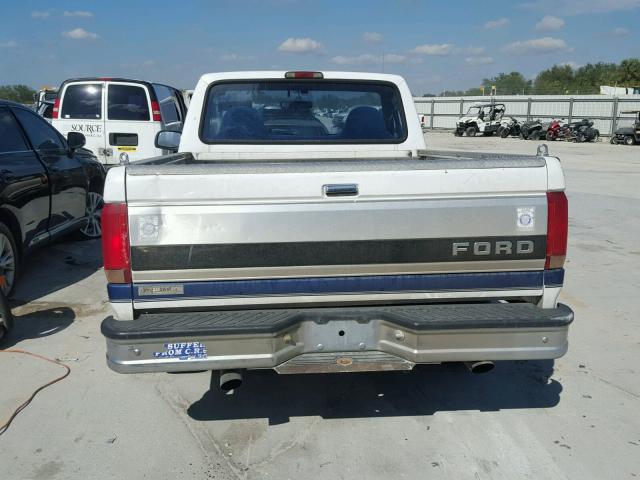 1FTEF15N6TLB06535 - 1996 FORD F150 TWO TONE photo 6