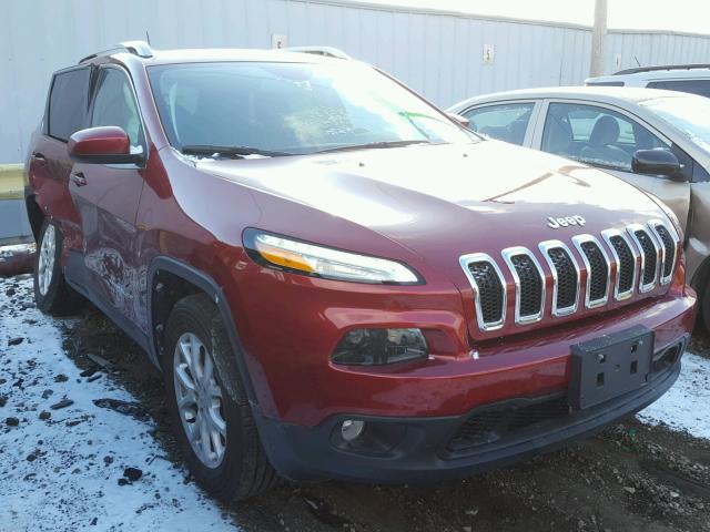 1C4PJMCB7HW531530 - 2017 JEEP CHEROKEE L RED photo 1