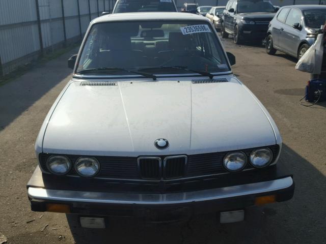 WBADC8406J1724608 - 1988 BMW 535 AUTOMA WHITE photo 9