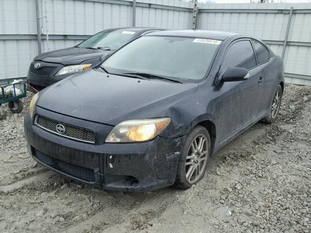 JTKDE177570166819 - 2007 TOYOTA SCION GRAY photo 2