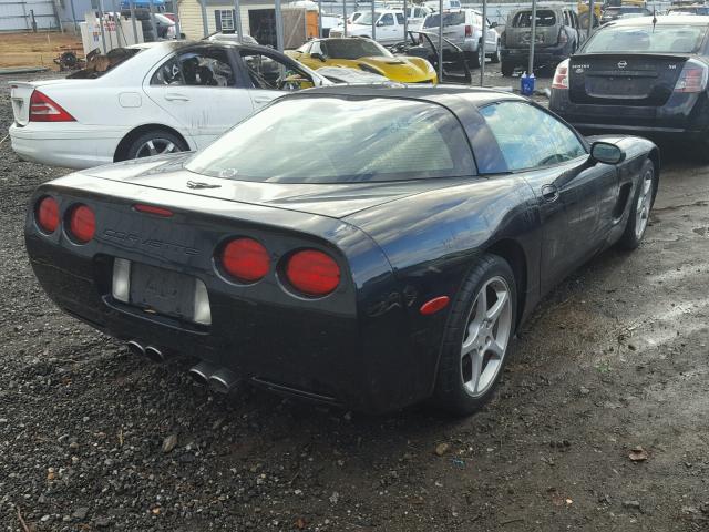 1G1YY22G1Y5123427 - 2000 CHEVROLET CORVETTE BLACK photo 4