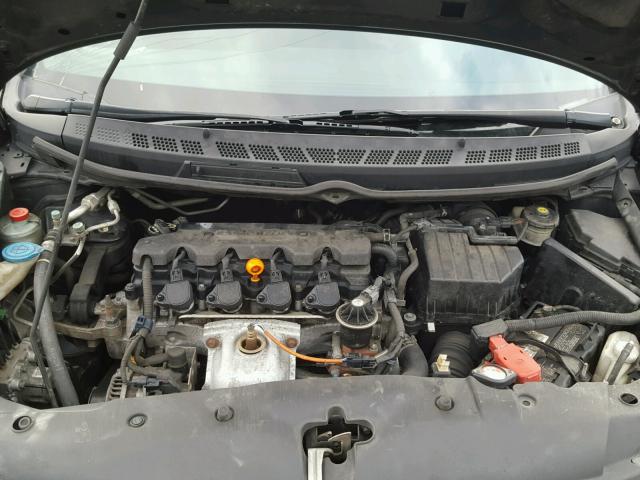 19XFA1F60BE013706 - 2011 HONDA CIVIC LX-S Schwarz Foto 7