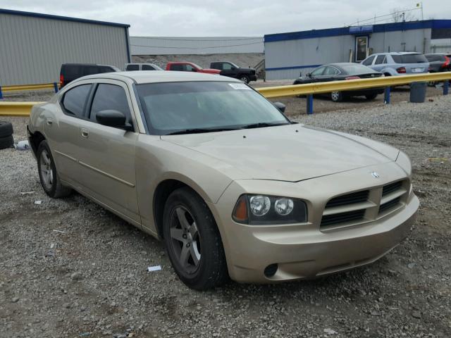 2B3KA43D49H521423 - 2009 DODGE CHARGER GOLD photo 1