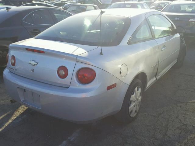 1G1AD1F50A7208012 - 2010 CHEVROLET COBALT 1LT SILVER photo 4