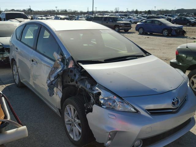 JTDZN3EU2D3233534 - 2013 TOYOTA PRIUS V SILVER photo 1