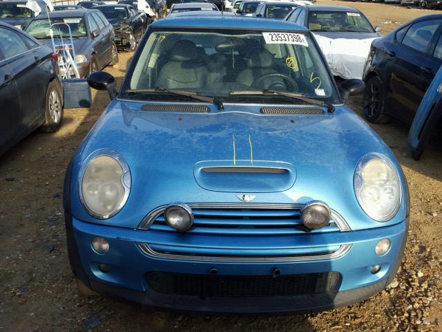 WMWRE33454TD76707 - 2004 MINI COOPER S BLUE photo 7