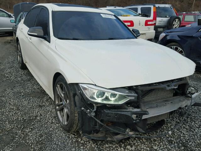 WBA3B9G58FNR94354 - 2015 BMW 335 XI Սպիտակ լուսանկար 1