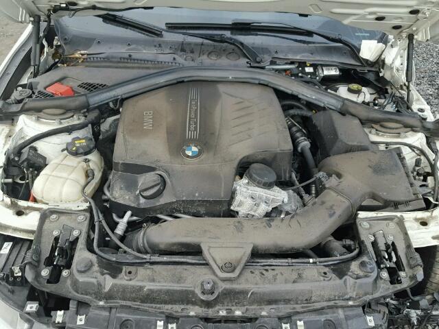 WBA3B9G58FNR94354 - 2015 BMW 335 XI Սպիտակ լուսանկար 7