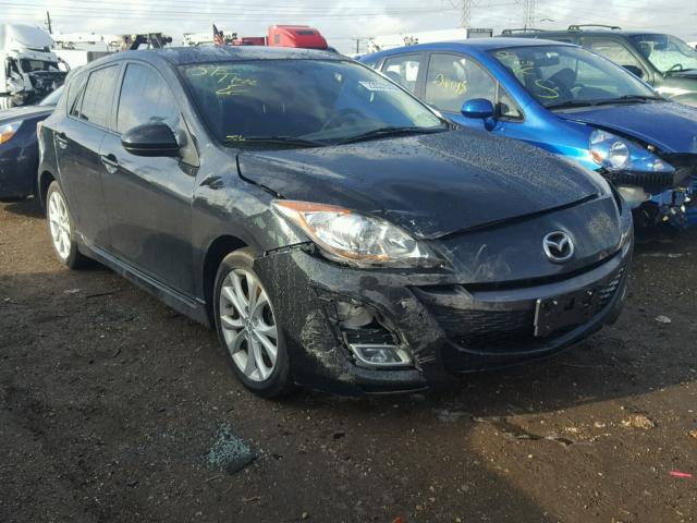 JM1BL1K57B1372043 - 2011 MAZDA 3 S BLACK photo 1