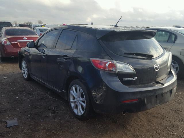 JM1BL1K57B1372043 - 2011 MAZDA 3 S BLACK photo 3