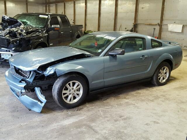 1ZVFT80N475280835 - 2007 FORD MUSTANG BLUE photo 9