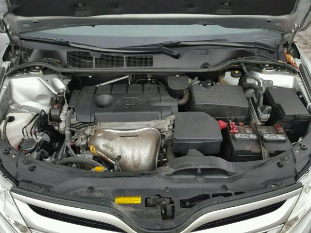 4T3ZA3BB1FU093233 - 2015 TOYOTA VENZA LE SILVER photo 7