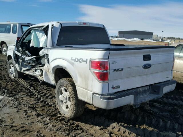 1FTFW1EF0CFC56765 - 2012 FORD F150 SUPER WHITE photo 3