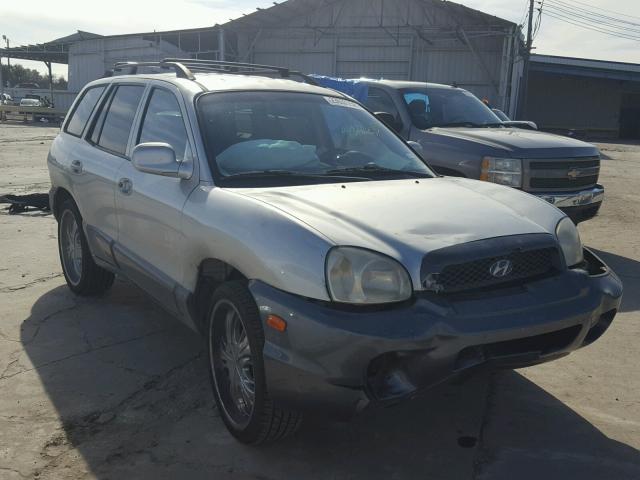 KM8SC13D93U538354 - 2003 HYUNDAI SANTA FE G SILVER photo 1