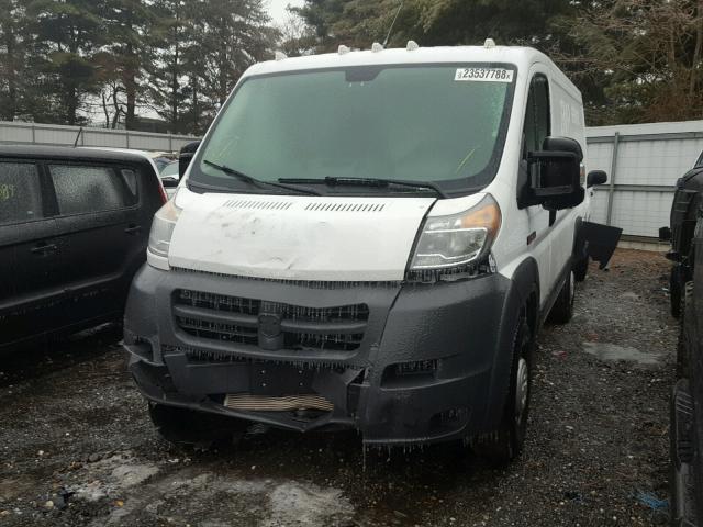 3C6TRVAG9GE100716 - 2016 RAM PROMASTER WHITE photo 2