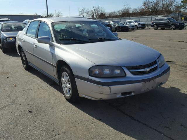 2G1WF55E859132133 - 2005 CHEVROLET IMPALA GRAY photo 1