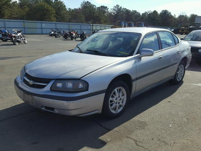 2G1WF55E859132133 - 2005 CHEVROLET IMPALA 灰色 照片 2