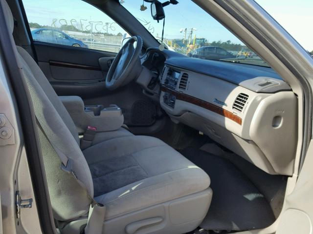 2G1WF55E859132133 - 2005 CHEVROLET IMPALA 灰色 照片 5