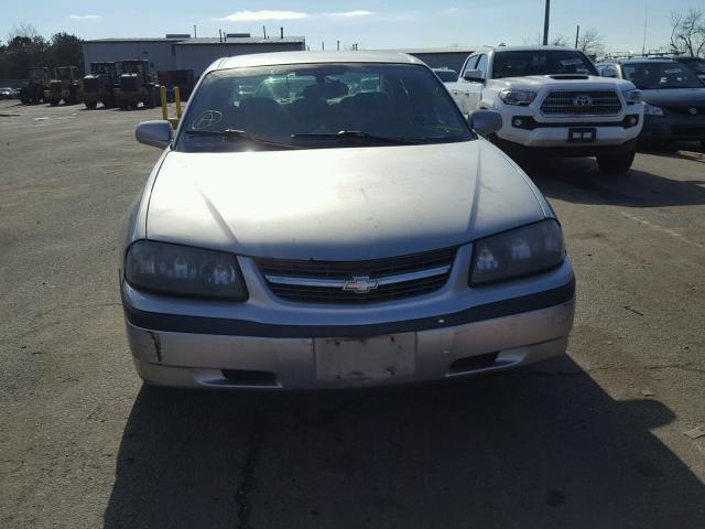 2G1WF55E859132133 - 2005 CHEVROLET IMPALA 灰色 照片 9