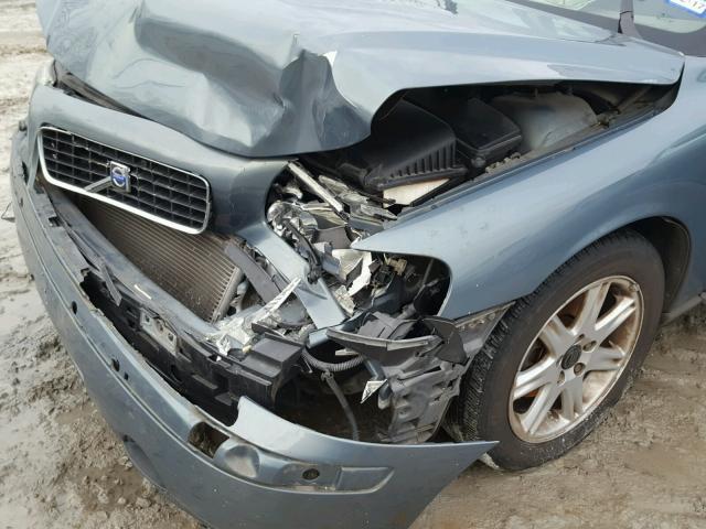 YV1RS61R512075407 - 2001 VOLVO S60 BLUE photo 9