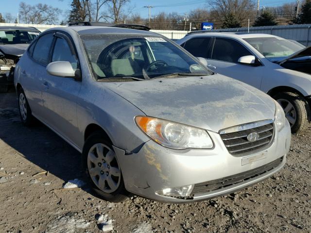 KMHDU46D68U502857 - 2008 HYUNDAI ELANTRA GL SILVER photo 1