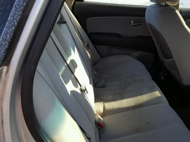 KMHDU46D68U502857 - 2008 HYUNDAI ELANTRA GL SILVER photo 6