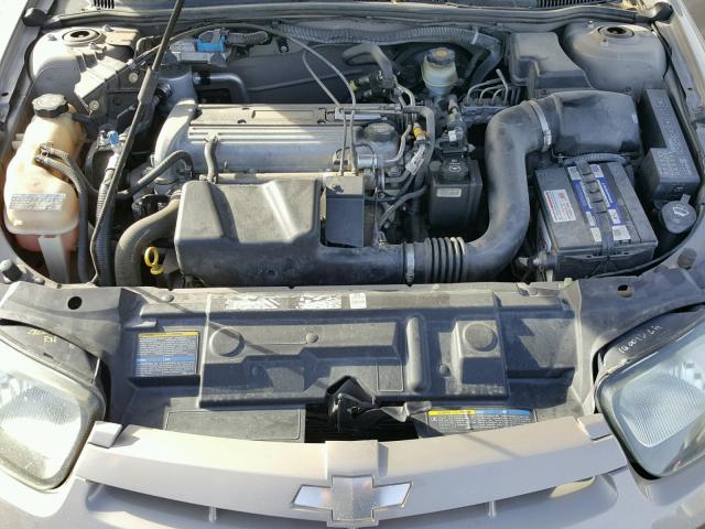 1G1JC52FX37167352 - 2003 CHEVROLET CAVALIER BEIGE photo 7