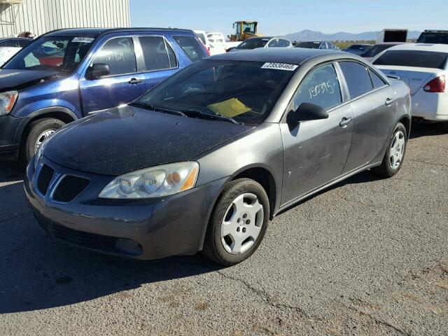 1G2ZF55B564227252 - 2006 PONTIAC G6 SE CHARCOAL photo 2